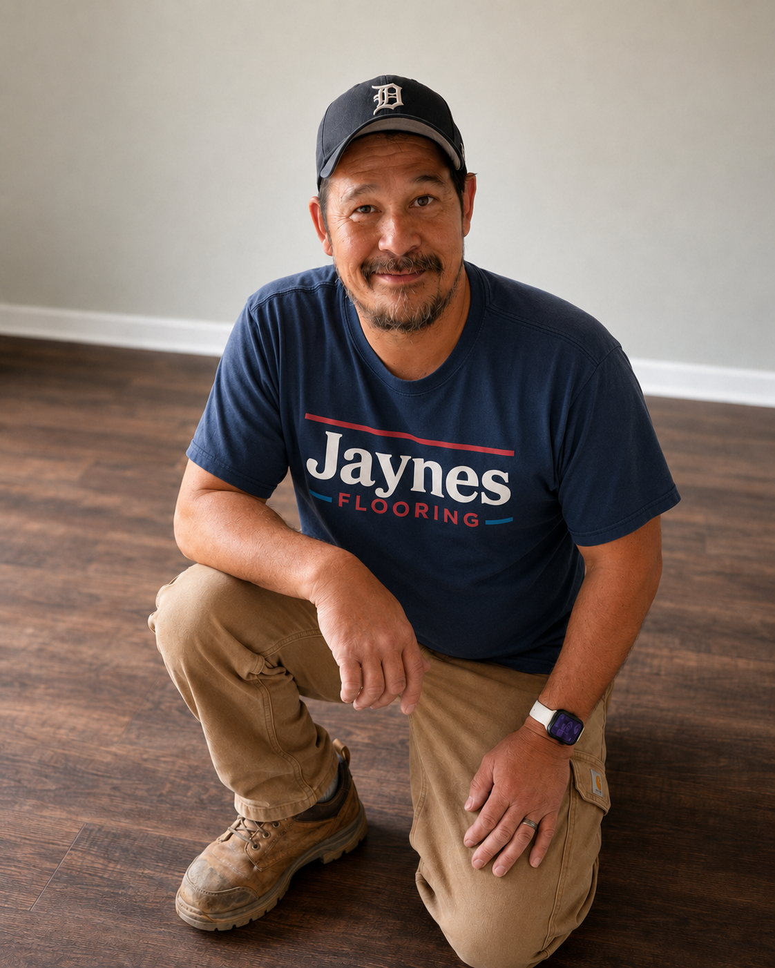 Andrew Shock, Lead Installer at Jaynes Flooring
